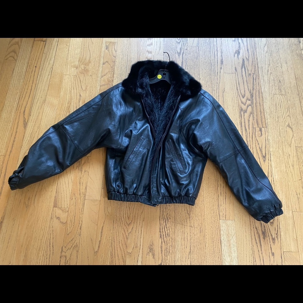 Real Fur Reversible Coar